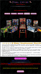 Mobile Screenshot of pinballuniverse.com